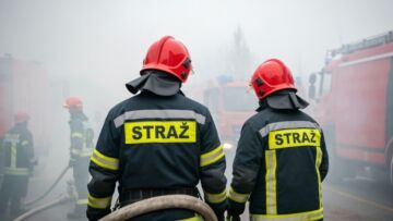 Stare Kozuby: pożar wagonu z siarką